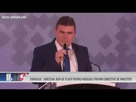 CONSILIUL JUDEȚEAN, BUN DE PLATĂ PENTRU NEREGULI PRIVIND OBIECTIVE DE INVESTIȚII