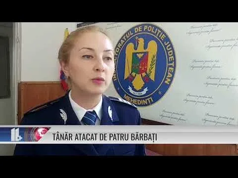 TÂNĂR ATACAT DE PATRU BĂRBAȚI