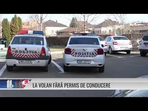 LA VOLAN FĂRĂ PERMIS DE CONDUCERE