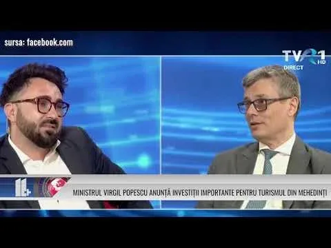 MINISTRUL VIRGIL POPESCU ANUNȚĂ INVESTIȚII IMPORTANTE PENTRU TURISMUL DIN MEHEDINȚI