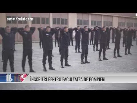 ÎNSCRIERI PENTRU FACULTATEA DE POMPIERI