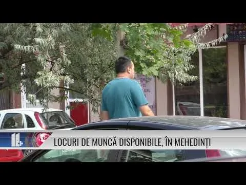 LOCURI DE MUNCĂ DISPONIBILE,  ÎN MEHEDINȚI