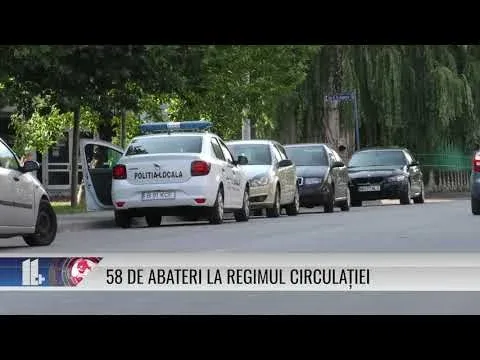 58 DE ABATERI LA REGIMUL CIRCULAȚIEI