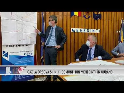 GAZ LA ORȘOVA ȘI ÎN ALTE 11 COMUNE, ÎN CURÂND