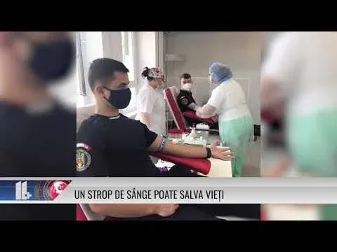 UN STROP DE SÂNGE POATE SALVA VIEȚI