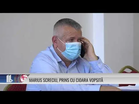 MARIUS SCRECIU, PRINS CU CIOARA VOPSITĂ