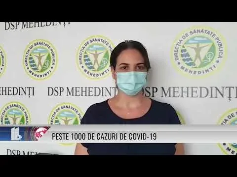 PESTE 1000 DE CAZURI DE COVID-19