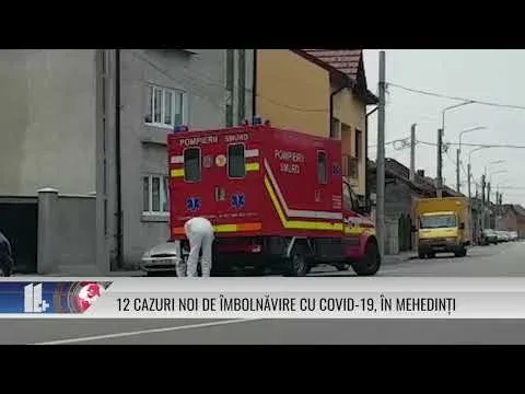 12 CAZURI NOI DE ÎMBOLNĂVIRE CU COVID-19, ÎN MEHEDINȚI