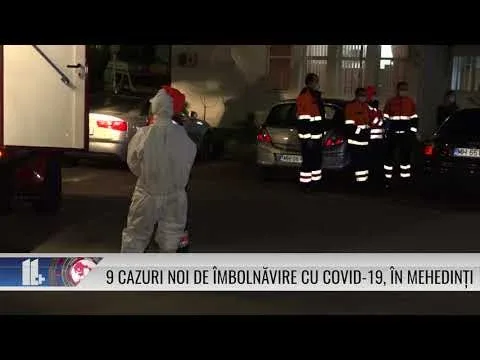 9 CAZURI NOI DE ÎMBOLNĂVIRE CU COVID 19, ÎN MEHEDINȚI