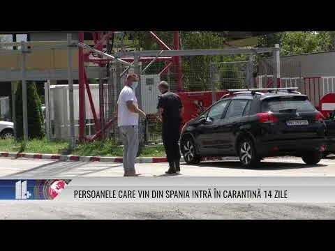 PERSOANELE CARE VIN DIN SPANIA INTRĂ ÎN CARANTINĂ 14 ZILE