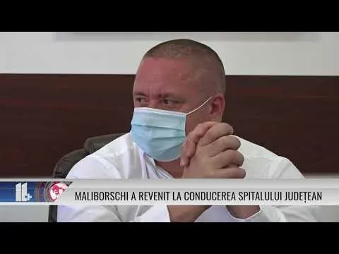 MALIBORSCHI A REVENIT LA CONDUCEREA SPITALULUI JUDEȚEAN