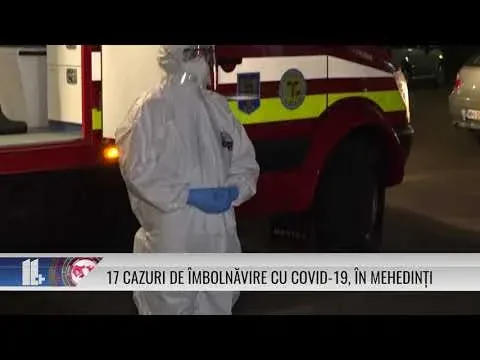 17 CAZURI DE ÎMBOLNĂVIRE CU COVID-19, ÎN MEHEDINȚI