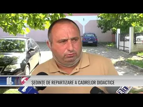 ȘEDINȚE DE REPARTIZARE A CADRELOR DIDACTICE