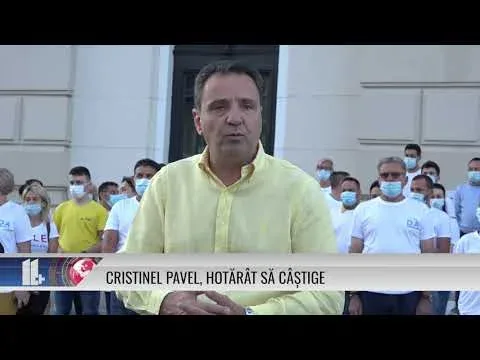 CRISTINEL PAVEL, HOTĂRÂT SĂ CÂȘTIGE