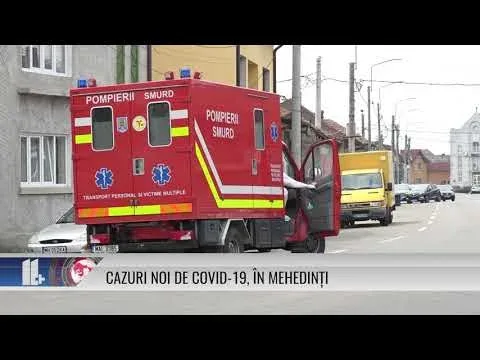 CAZURI NOI DE COVID-19, ÎN MEHEDINTI