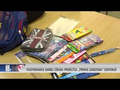 VICEPRIMARUL DANIEL CÎRJAN: PROIECTUL „PRIMUL GHIOZDAN” CONTINUĂ