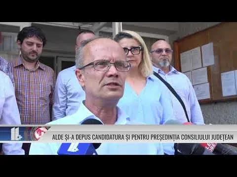 ALDE ŞI-A DEPUS CANDIDATURA ŞI PENTRU PREŞEDINŢIA CONSILIULUI JUDEŢEAN