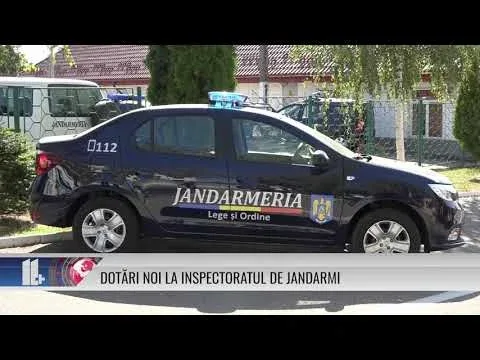 DOTĂRI NOI LA INSPECTORATUL DE JANDARMI