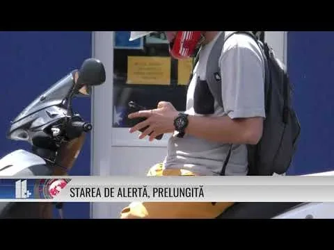 STAREA DE ALERTĂ, PRELUNGITĂ