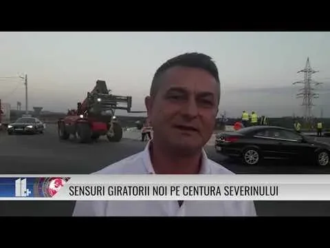 SENSURI GIRATORII NOI PE CENTURA SEVERINULUI