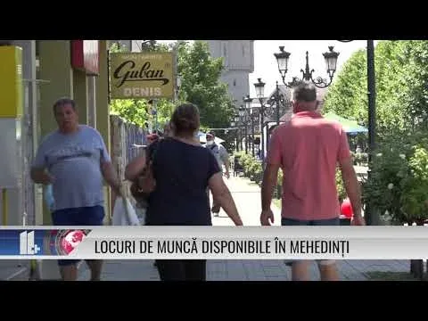 LOCURI DE MUNCĂ DISPONIBILE ÎN MEHEDINȚI