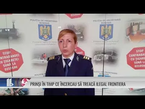 PRINȘI ÎN TIMP CE ÎNCERCAU SĂ TREACĂ ILEGAL FRONTIERA