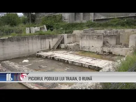 PICIORUL PODULUI LUI TRAIAN, O RUINĂ