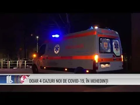 DOAR 4 CAZURI NOI DE COVID-19, ÎN MEHEDINȚI