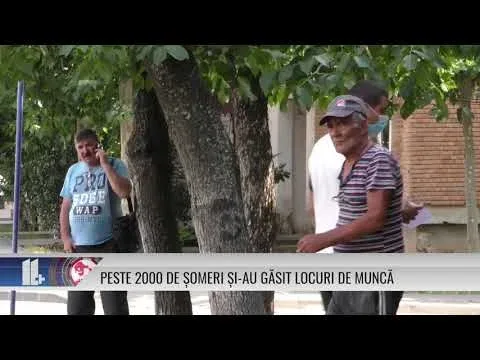 PESTE 2000 DE ȘOMERI ȘI-AU GĂSIT LOCURI DE MUNCĂ