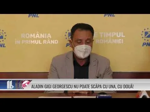 ALADIN GIGI GEORGESCU NU POATE SCĂPA CU UNA, CU DOUĂ!