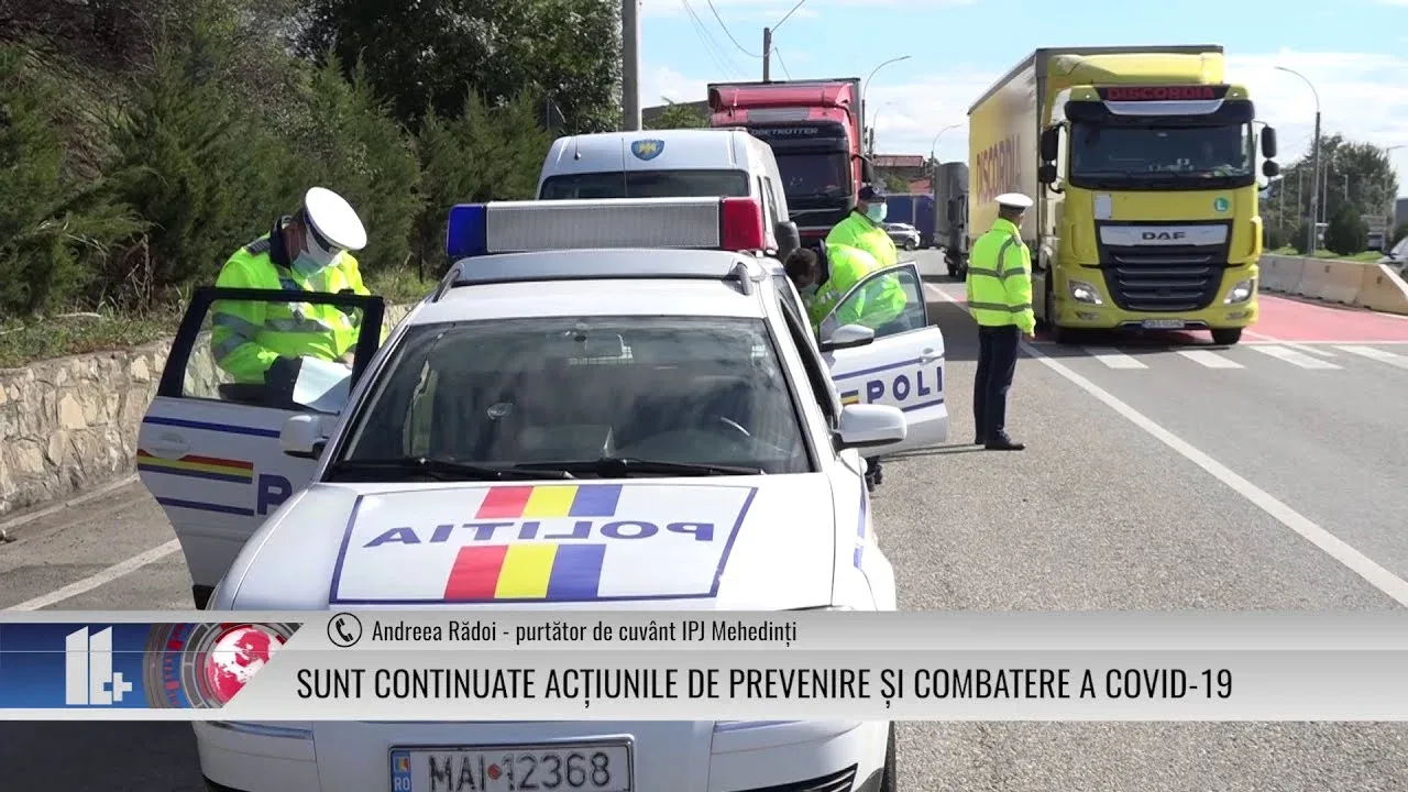 SUNT CONTINUATE ACȚIUNILE DE PREVENIRE ȘI COMBATERE A COVID-19