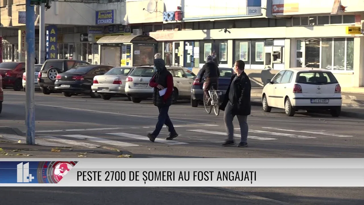 PESTE 2700 DE ȘOMERI AU FOST ANGAJAȚI