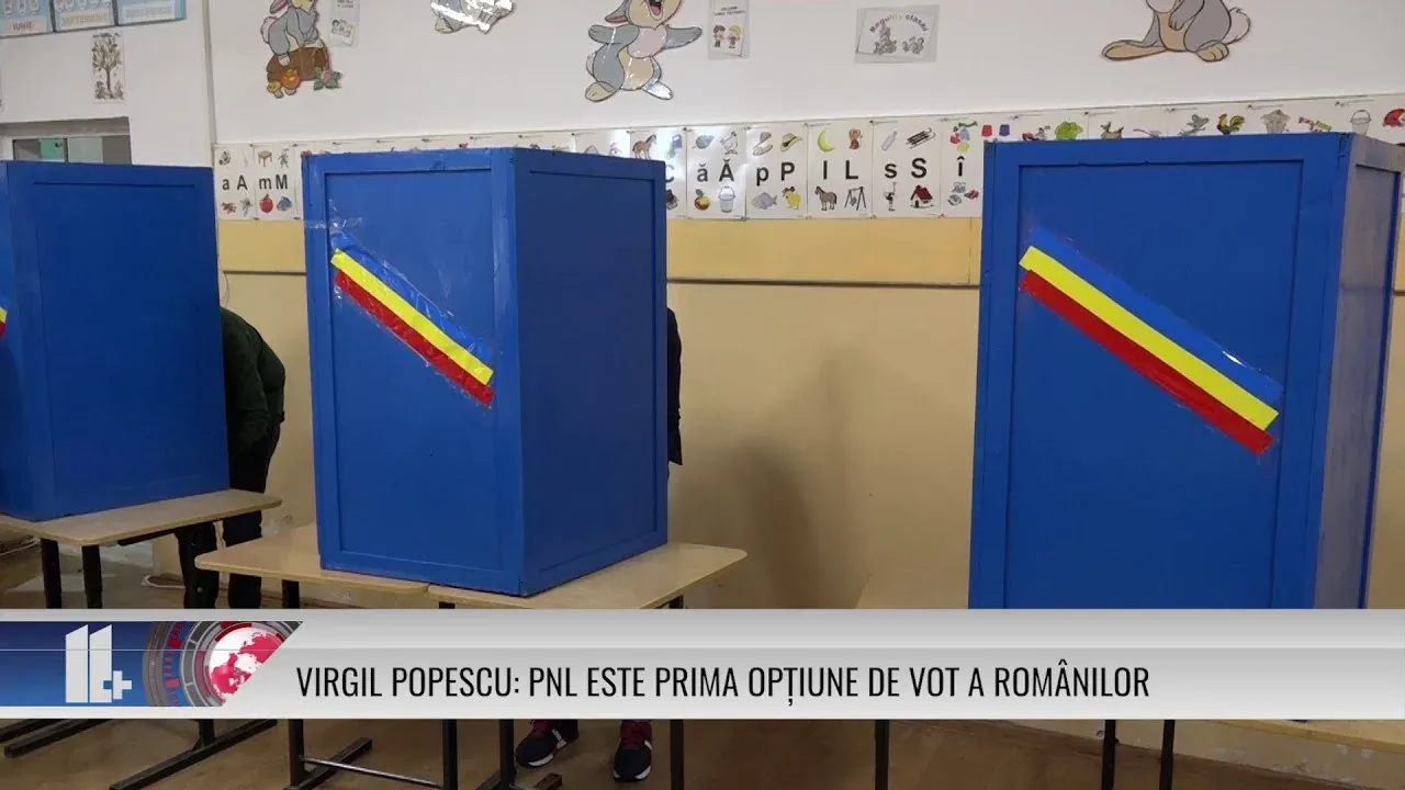 VIRGIL POPESCU: PNL ESTE PRIMA OPȚIUNE DE VOT A ROMÂNILOR