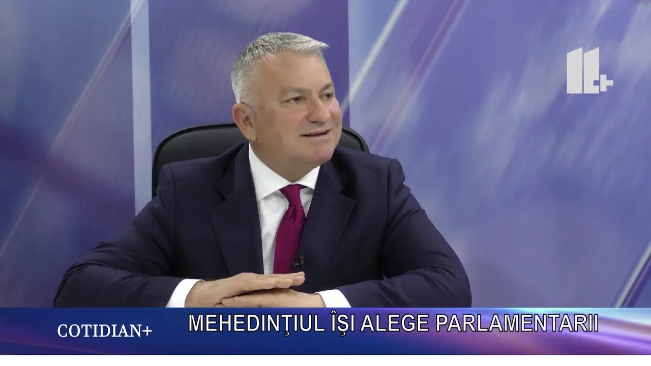 COTIDIAN + MEHEDINȚIUL ÎȘI ALEGE PARLAMENTARII – invitat Dumitru Mărculescu