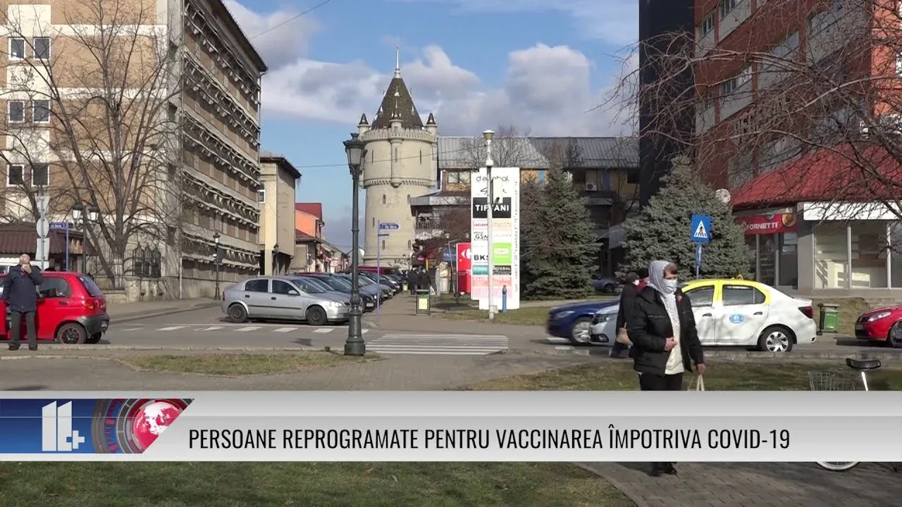 PERSOANE REPROGRAMATE PENTRU VACCINAREA ÎMPOTRIVA COVID-19