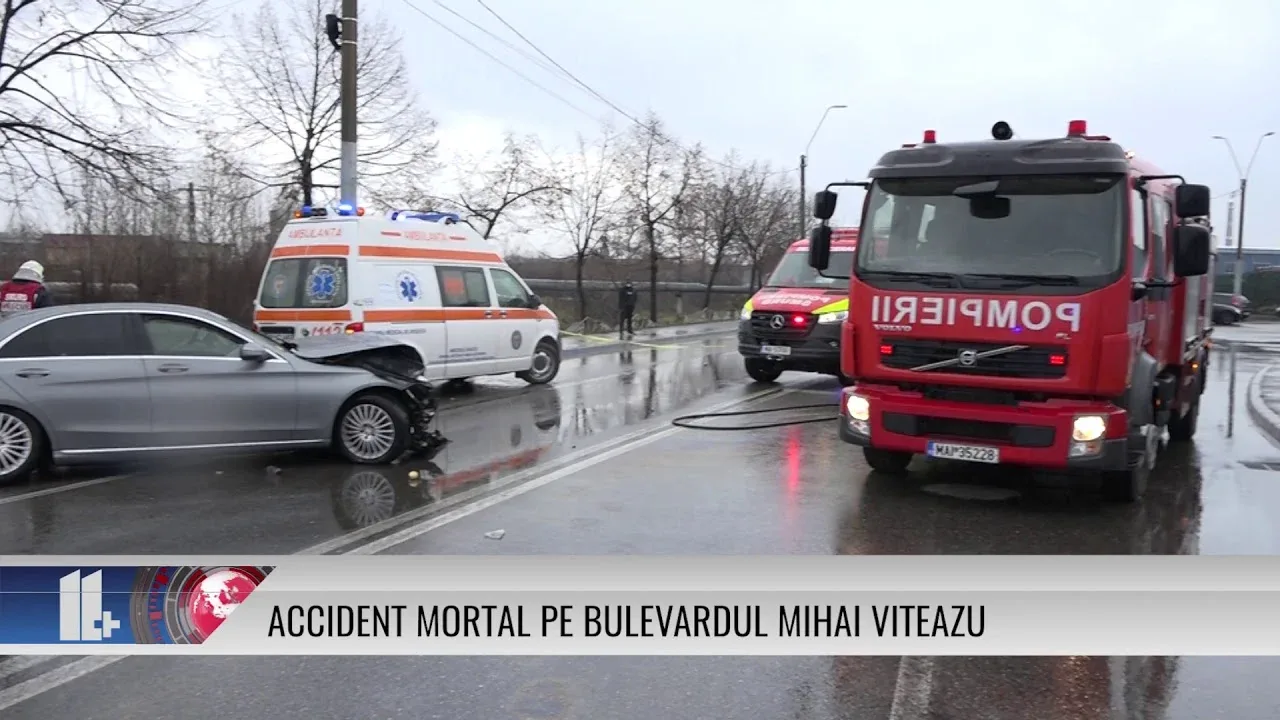 ACCIDENT MORTAL, PE BULEVARDUL MIHAI VITEAZUL