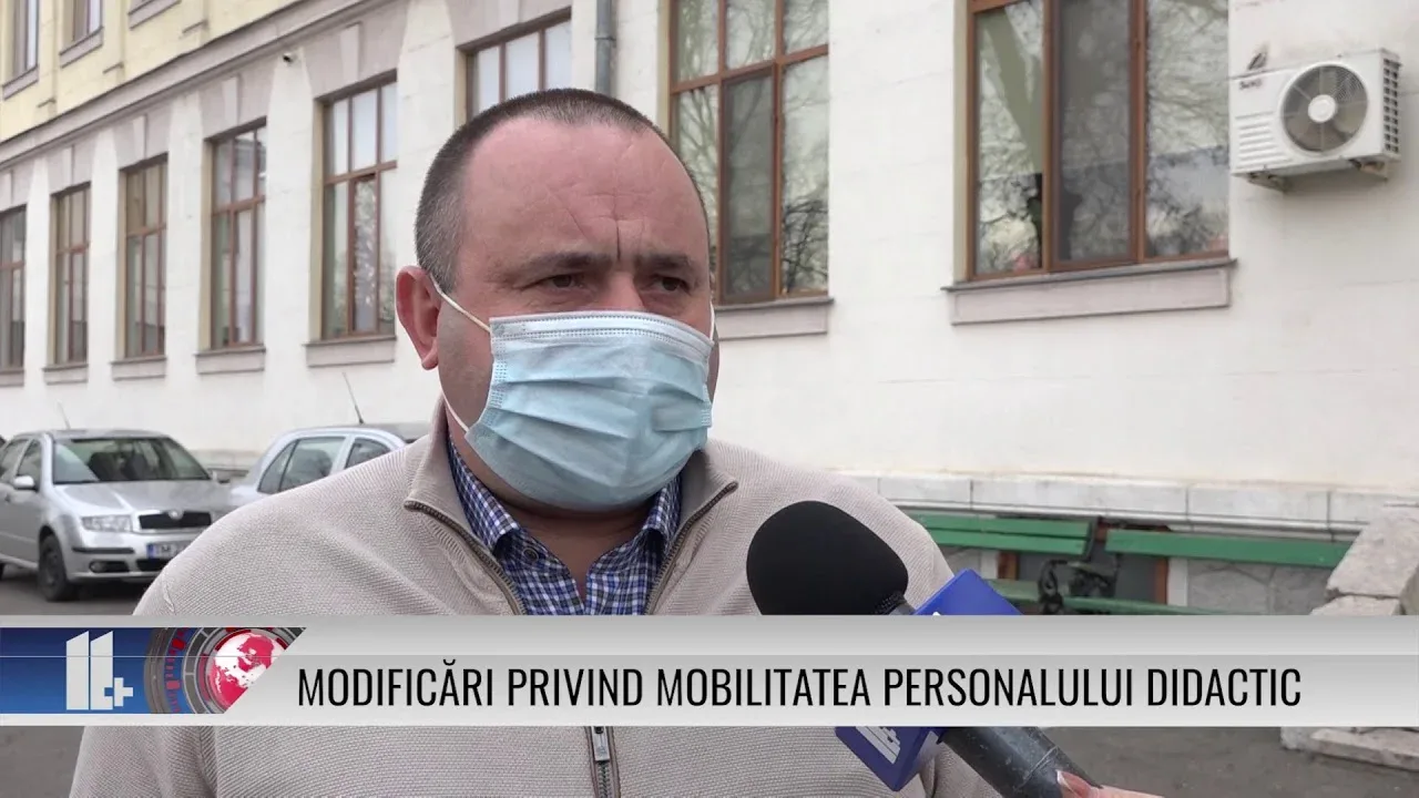 MODIFICĂRI PRIVIND MOBILITATEA PERSONALULUI DIDACTIC