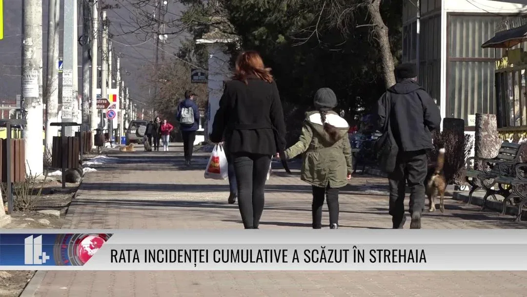 RATA INCIDENȚEI CUMULATIVE A SCĂZUT ÎN STREHAIA