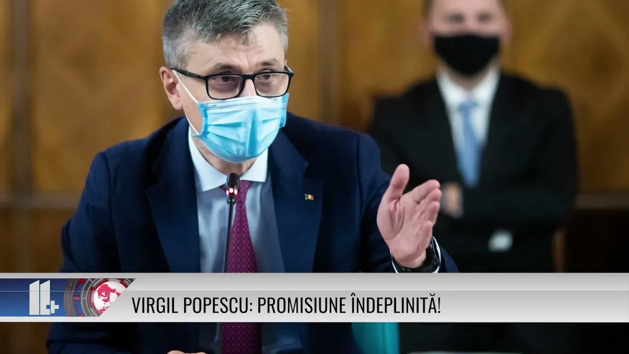 VIRGIL POPESCU  PROMISIUNE ÎNDEPLINITĂ!