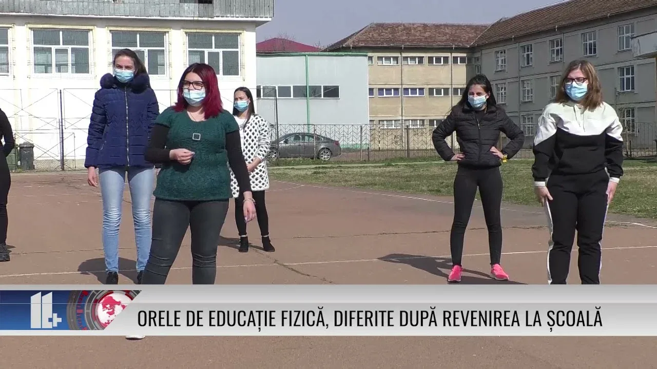 ORELE DE EDUCAȚIE FIZICĂ, DIFERITE DUPĂ REVENIREA LA ȘCOALĂ