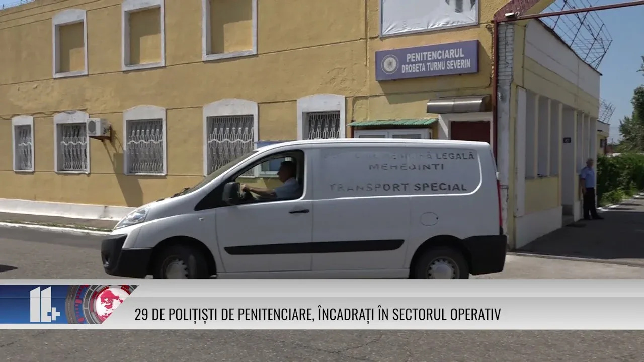 29 DE POLIȚIȘTI DE PENITENCIARE, ÎNCADRAȚI ÎN SECTORUL OPERATIV