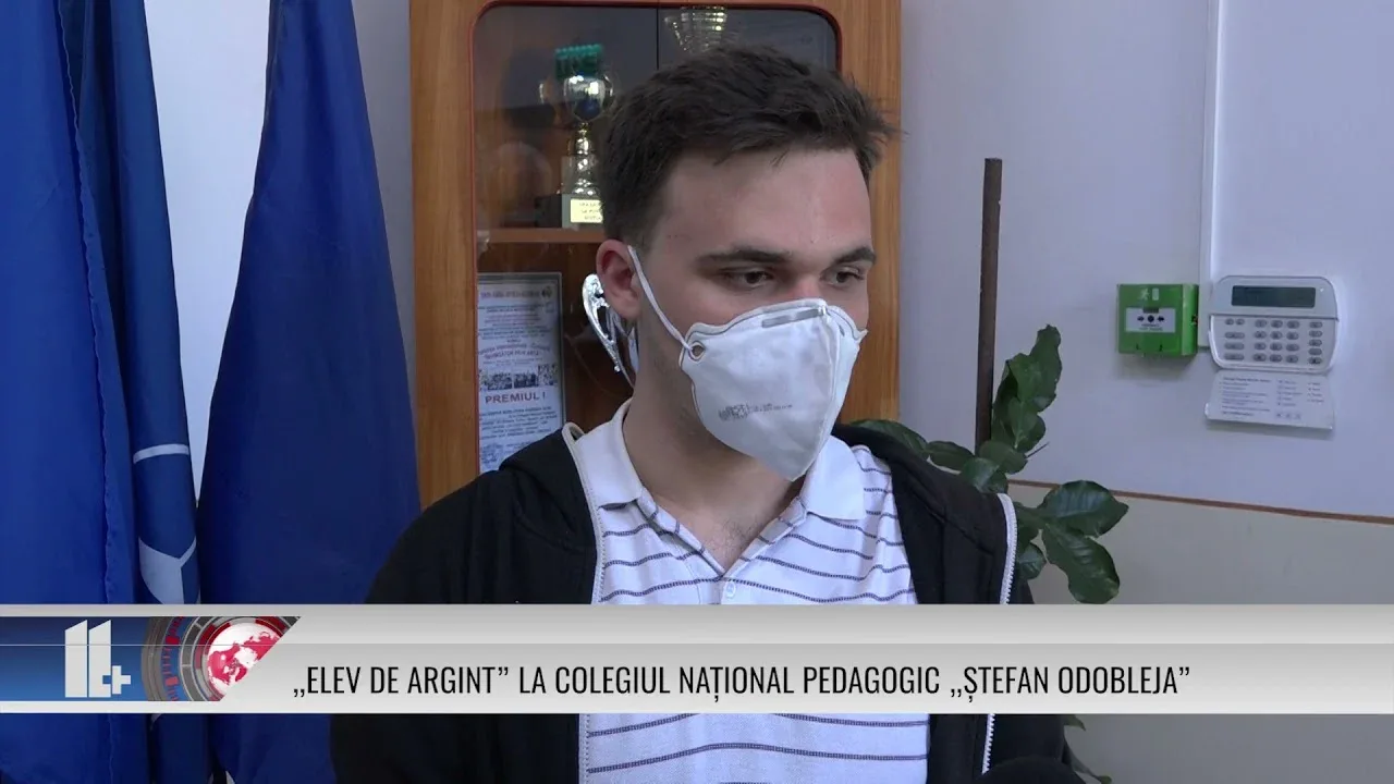 „ELEV DE ARGINT” LA COLEGIUL NAȚIONAL PEDAGOGIC „ȘTEFAN ODOBLEJA”