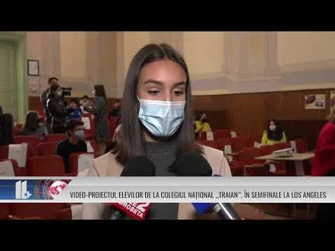 VIDEO PROIECTUL ELEVILOR DE LA COLEGIUL NAȚIONAL „TRAIAN”, ÎN SEMIFINALE LA LOS ANGELES