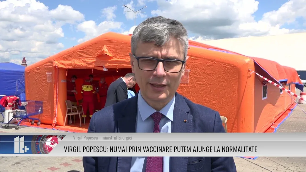 VIRGIL POPESCU:NUMAI PRIN VACCINARE PUTEM AJUNGE LA NORMALITATE