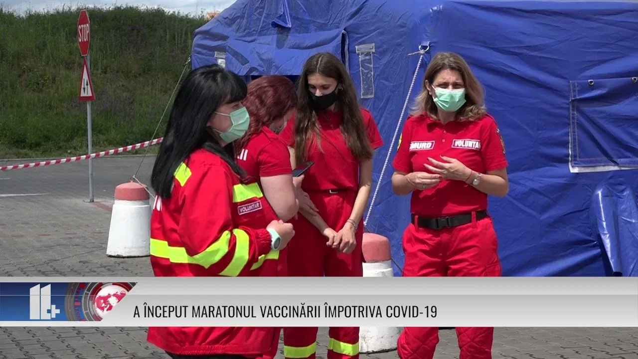 A ÎNCEPUT MARATONUL VACCINĂRII ÎMPOTRIVA COVID 19