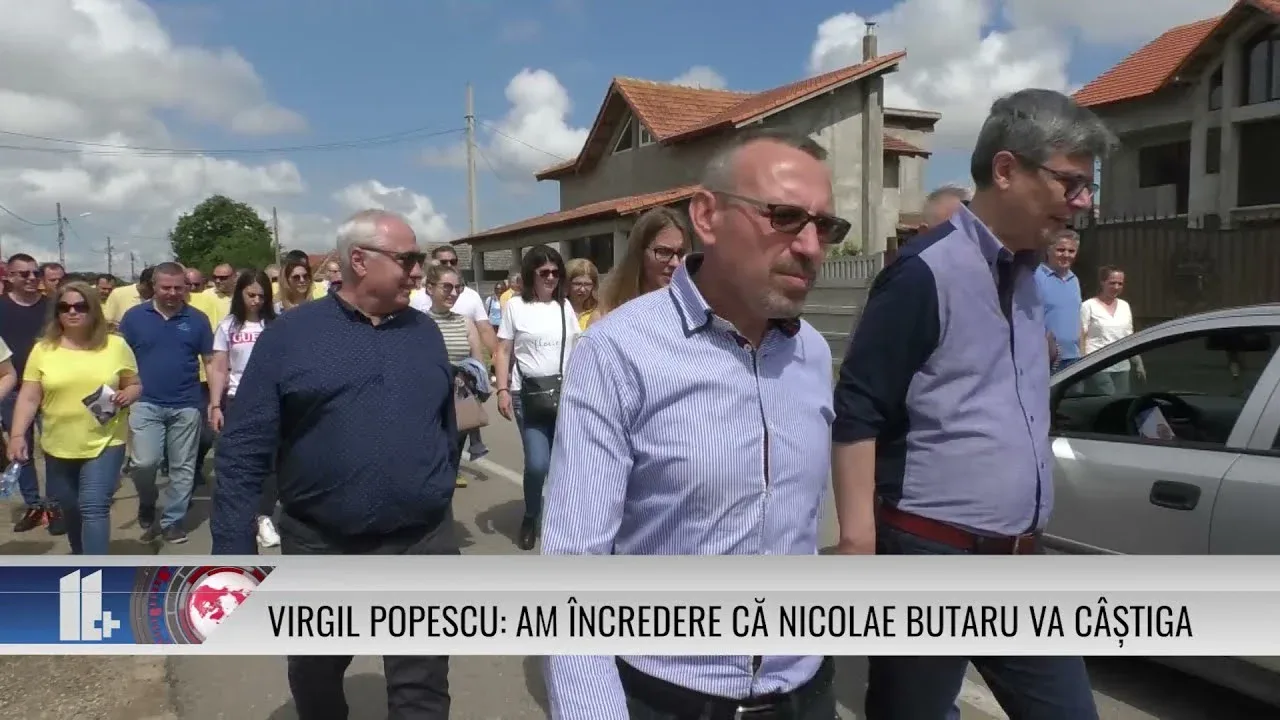 VIRGIL POPESCU:  AM ÎNCREDERE CĂ NICOLAE BUTARU VA CÂȘTIGA