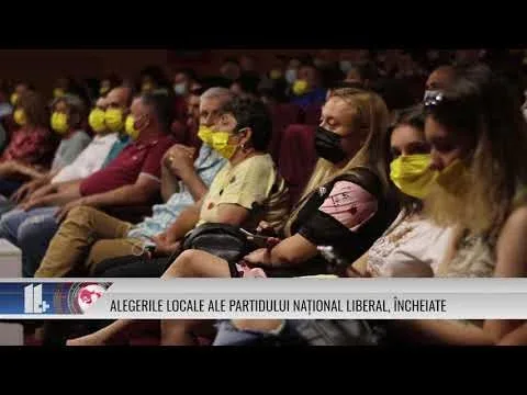 ALEGERILE LOCALE ALE PARTIDULUI NAȚIONAL LIBERAL, ÎNCHEIATE