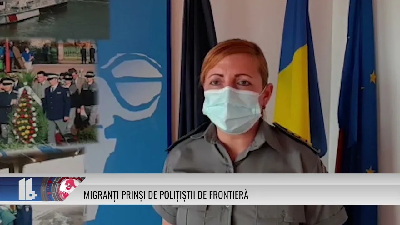 MIGRANȚI PRINȘI DE POLIȚIȘTII DE FRONTIERĂ