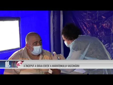 A ÎNCEPUT A DOUA EDIȚIE A MARATONULUI VACCINĂRII