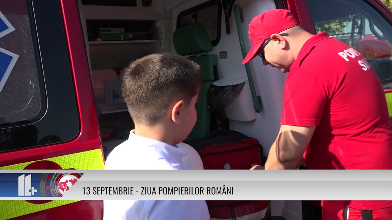 13 SEPTEMBRIE: ZIUA POMPIERILOR ROMÂNI